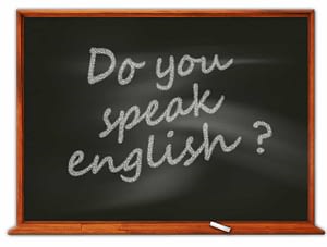Entrevista de Emprego em Inglês: 10 Perguntas e Respostas + 4 dicas para fazer bonito do you speak english quadro ingles pergunta 300x227 - Entrevista de Emprego em Inglês: 10 Perguntas e Respostas + 4 dicas para fazer bonito