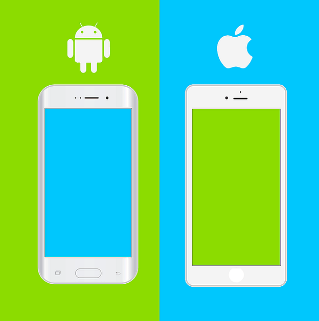 5 Dicas para se tornar um Desenvolvedor Mobile Profissional (Android+iOS) smartphone android ios aplicativo 624x629 - 5 Dicas para se tornar um Desenvolvedor Mobile Profissional (Android+iOS)